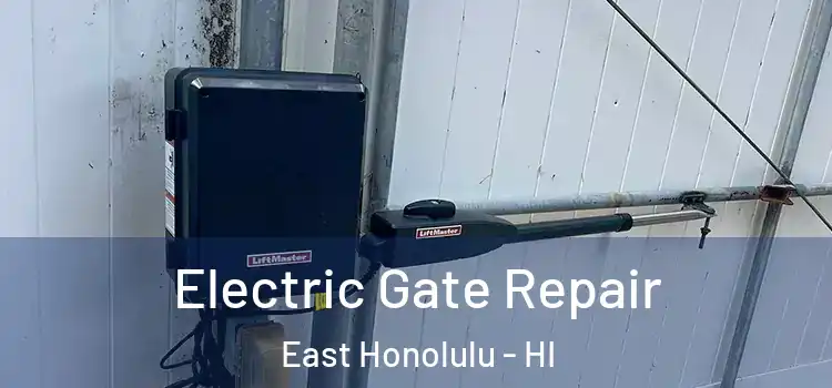 Electric Gate Repair East Honolulu - HI