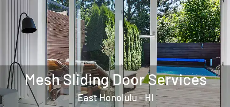Mesh Sliding Door Services East Honolulu - HI